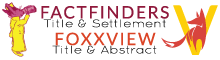 Factfinders & Foxxview Title Logo